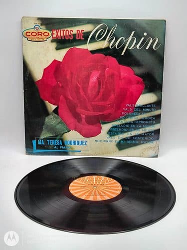 Disco Lp Maria Teresa Rodriguez Los Éxitos De Chopin 1966 Estándar