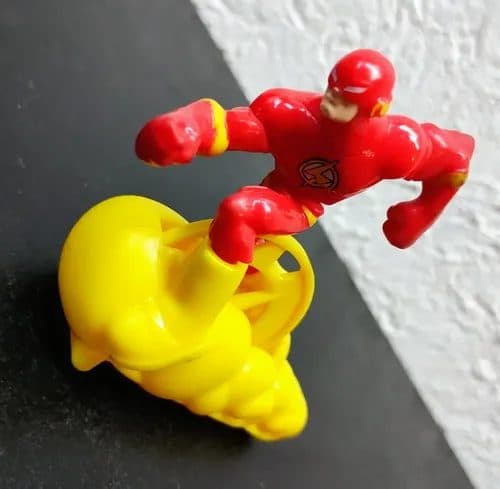 Figura Flash Carro Nube Dc Comics Original 7cm — Coleccionables vintage