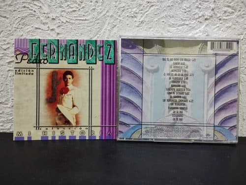 Pedro Fernández-mi Historia Solo Caja Y Portada Original Edición Limitada