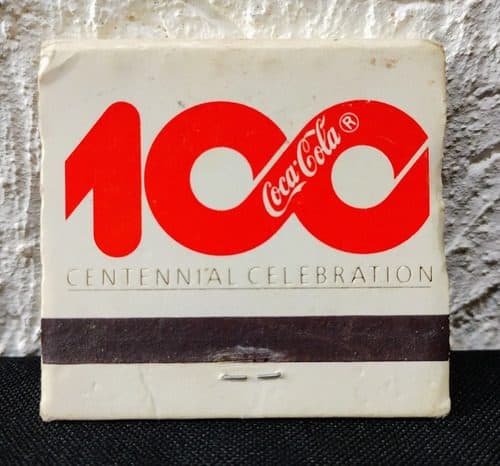 Coca Cola Promocionales Cerillos Centennial Celebration 1976