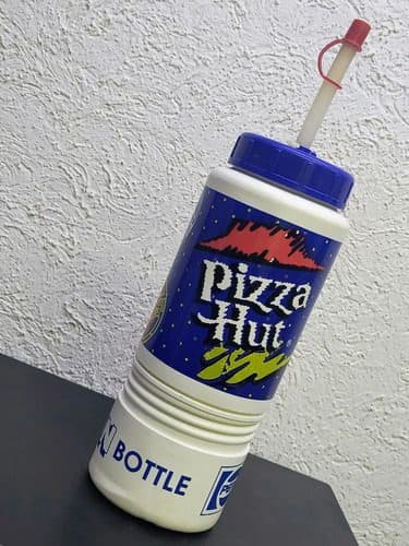 Pepsilindro Ultra Bottle Action Pizza Hut Pepsi 90's Vintage