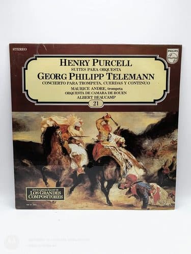 Disco Lp Los Grandes Compositores Salvat Henry Purcell #21 Edición Limitada — Audio vintage, años NOW