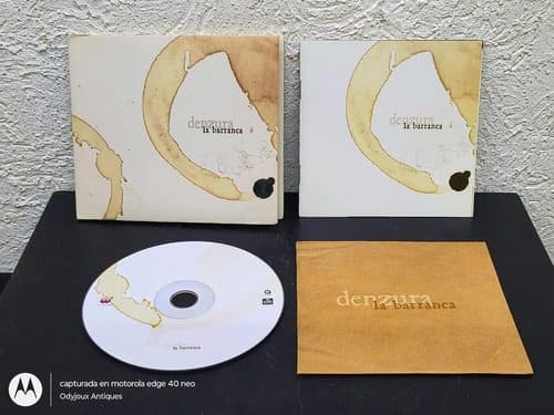 Cd La Barranca - Denzura 2003 Mw Records Digipack Original Edición Limitada