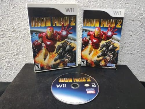 Iron Man 2 Para Nintendo Wii Marvel Completo Usado Original