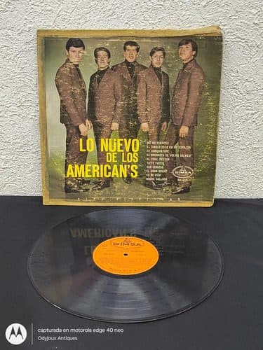 Disco Lp Vinilo Lo Nuevo De Los American's Dimsa 1966 Mexico Edición Limitada