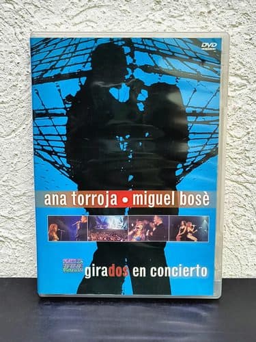 Dvd Ana Torroja + Miguel Bosé- Girados En Concierto Original Estándar