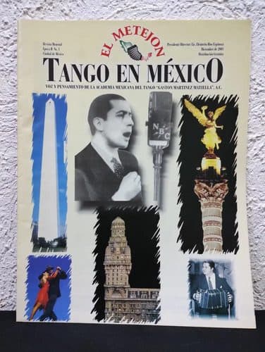 El Metejon Tango En México Época Ii #1 Año Dic 2001 — Coleccionables vintage, años NOW