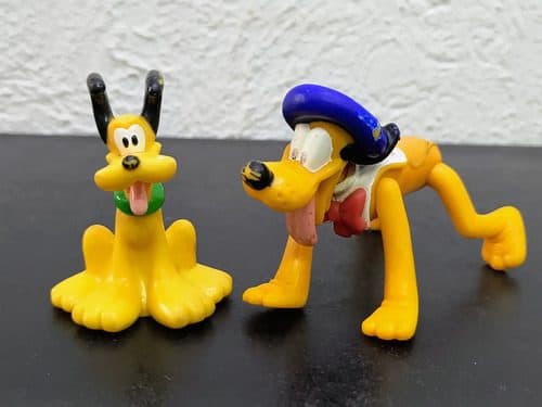 Set Figuras Pluto Disney Mattel 2-pack Retro 2008 Original — Coleccionables vintage, años NOW