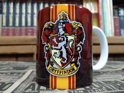 Taza Cerámica Harry Potter Gryffindor 11oz 325ml Rojo Gryffindor