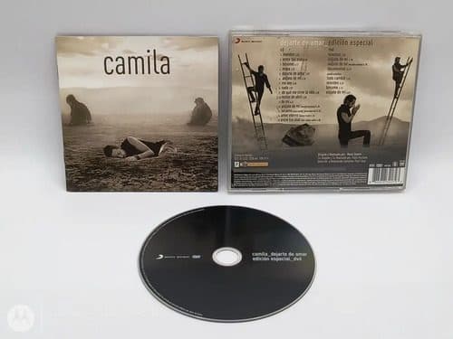 Cd Camila Dejarte De Amar Edición Especial Cd+dvd Incompleto Edición Limitada