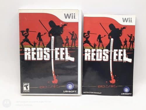 Redsteel Para Nintendo Wii Solo Caja Y Manual Original