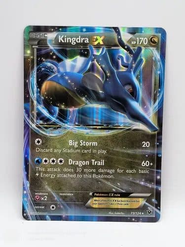 Carta Jumbo Pokemon Tcg Kingdra Ex Oversize Foil 2016 Orig Kingdra Ex Oversize Foil 2016 Pokémon Tcg Inglés — Gaming vintage, años NOW