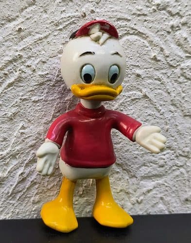 Figura Huey Duck De Disney Ducktales Walt Disney Vintage — Coleccionables vintage
