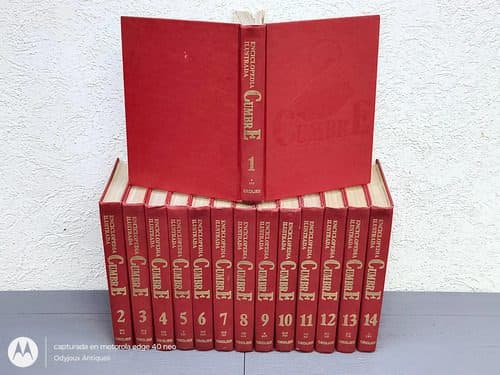 Enciclopedia Cumbre Ilustrada Grolier 14 Tomos 31 Edic. 1993 — Coleccionables vintage, años 90s