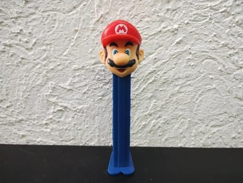 Mario Bros Dispensador De Dulces Pez Nintendo Usado Original