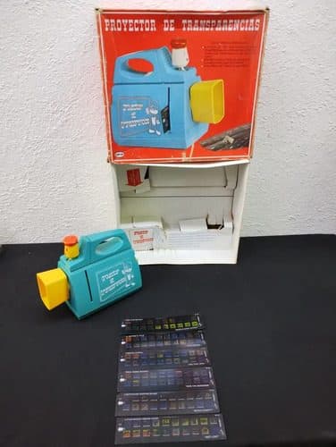 Proyector Transparencias Cipsa Vintage El Pajaro Loco 1977