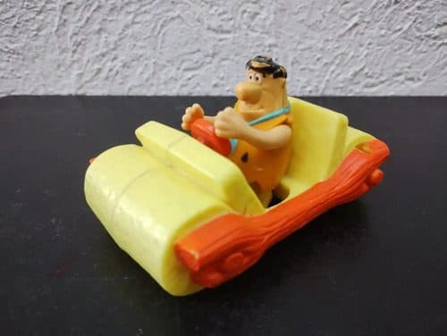 Figura Los Picapiedra Mcdonald's Pedro Troncomovil 90's — Coleccionables vintage, años 90s