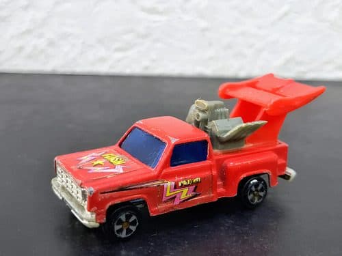 Camioneta Pick Up Chevy Stepside C/10 1/64 Diecast Flash Hk Rojo — Decoración vintage, años NOW