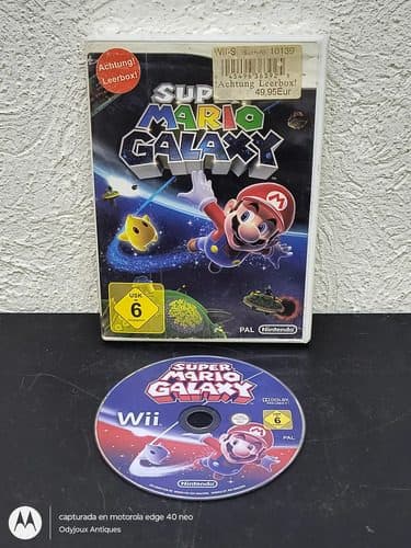 Super Mario Galaxy Para Nintendo Wii Formato Pal Original