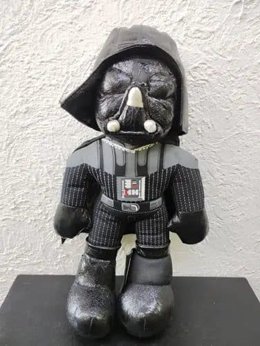 Peluche Darth Vader Star Wars 30cm Original Cn Detalle Usado Negro — Coleccionables vintage, años NOW