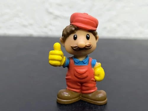 Figura Mario Bross Pvc Vintage De Los 90's
