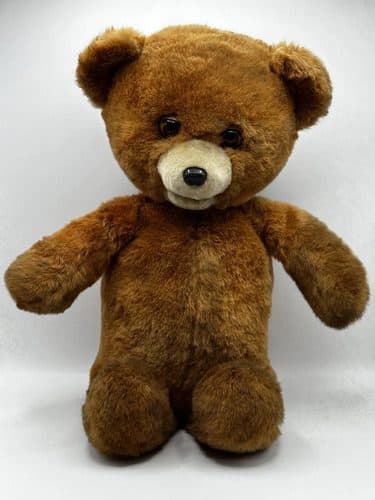 Oso Teddy 1986 Abc Toys Cuenta Cuento Cassette Decorativo Café