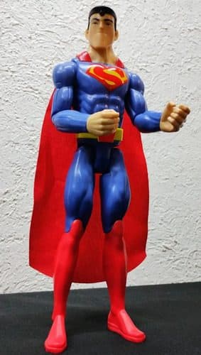Superman Figura Articulada Dc Comics Mattel Original Usado