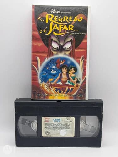 Película Vhs El Regreso De Jafar Disney 1994 Aladdin Español