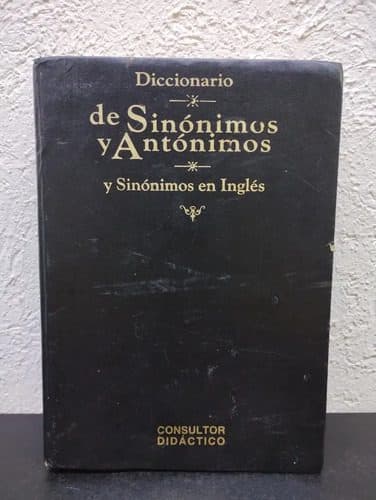 Diccionario De Sinónimos Y Antónimos-y Sinónimos En Inglés — Coleccionables vintage