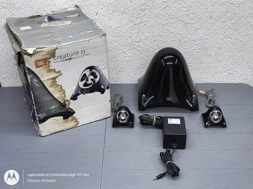 Juego De Bocinas/parlantes Jbl Creature Ii En Caja Original Negro