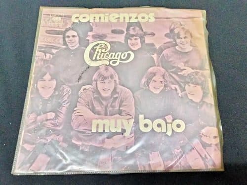 Chicago Comienzos Acetato Disco Lp Vynil 45rpm 1971 Vintage