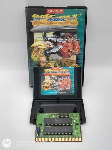 Street Fighter 2 Special Champion Edition Para Sega Génesis — Gaming vintage, años 90s