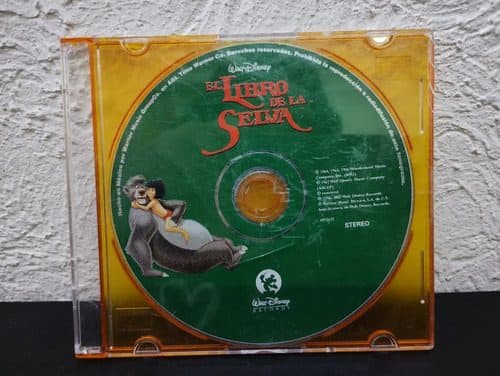 Cd El Libro De La Selva-walt Disney Soundtrack Solo Disco Estándar
