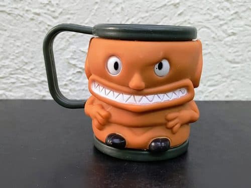 Taza Ricolino Halloween 90s Mounstruo Retro Vintage Original — Decoración vintage, años 90s