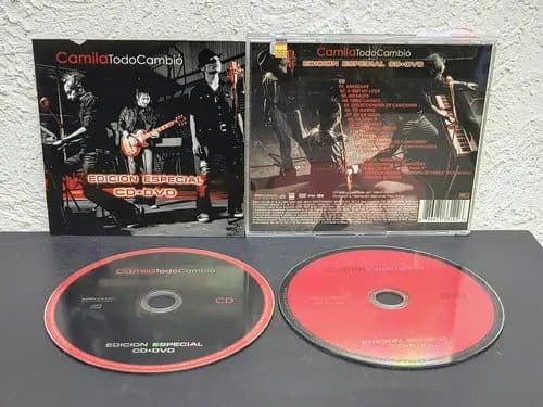 Camila - Todo Cambio Edición Especial Cd + Dvd 2007 Sony Bmg Edición Limitada