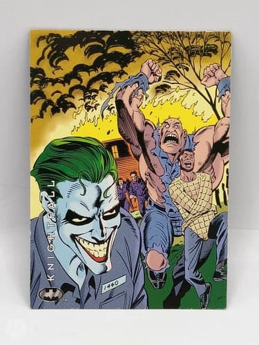 Tarjeta Batman: Saga The Dark Night #73 Skybox Dc 1994 — Coleccionables vintage, años 90s