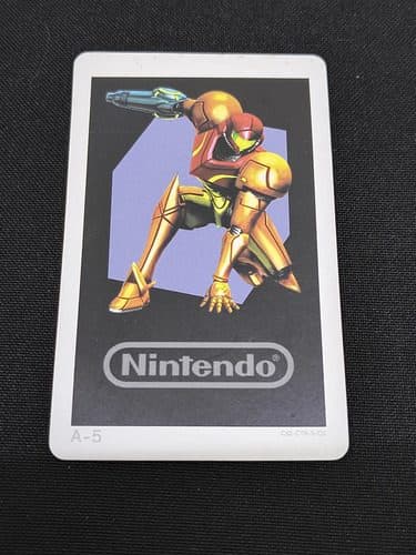 Tarjeta Metroid Sams Novelty 2011 Nintendo Ar Card 3ds Orig — Coleccionables vintage, años NOW