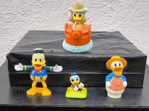Set Figuras Pato Donald 4-pack Walt Disney Mcdonald's Retro — Coleccionables vintage, años 90s