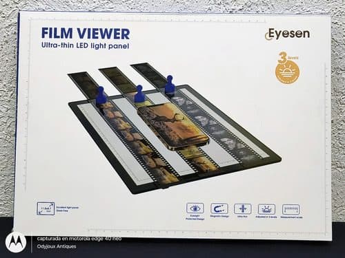 Caja De Luz Led Film Scanner Eyesen Slide Ultra Delgado 3niv