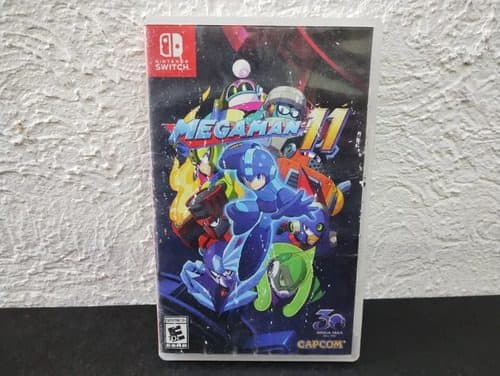 Megaman 11 Capcom Nintendo Switch Solo Caja Original Usado