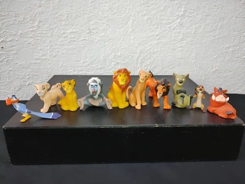 Colección Completa Figuras El Rey Leon De Disney Bimbo 90's — Coleccionables vintage, años 90s