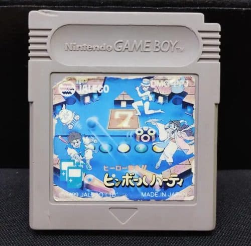 Pinball Party Hero Japonés Juego Game Boy Gbc 1989 Original