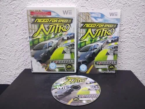 Need For Speed Nitro Nintendo Wii Completo Original — Gaming vintage, años NOW
