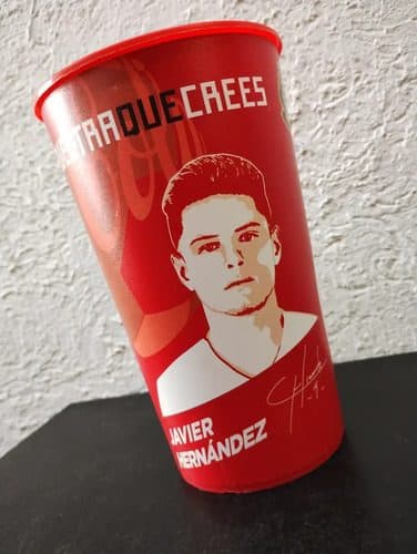 Vaso Promo Coca Cola Carl's Jr Selección Mexicana Futbol — Coleccionables vintage, años NOW