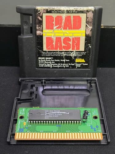 Road Rash 1991 Ea Para Sega Genesis Usado Original — Gaming vintage, años 90s