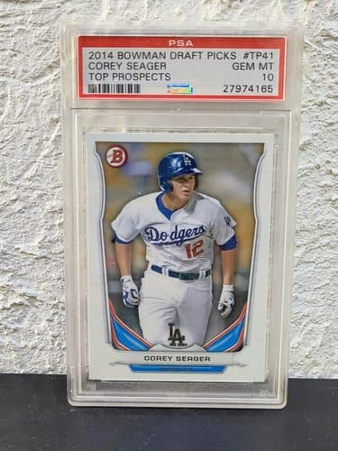 Tarjeta Baseball 2014 Bowman Draft Pics #tp41 Corey Seager