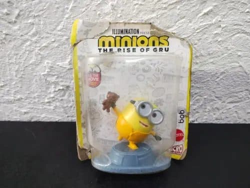 Minion Bob Mini Figuras Mattel Año 2018 En Blister Original