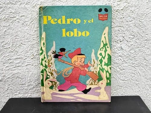 Libro Pedro Y El Lobo #25 Edit. Novaro Walt Disney Año 1983