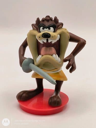 Figura Demonio De Tazmania Olímpico Looney Tunes Wbei 9cm — Coleccionables vintage
