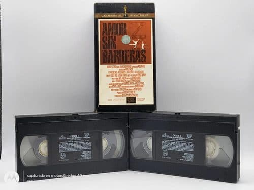 Película Vhs Amor Sin Barreras West Side Story 1996 Mgm 2pak